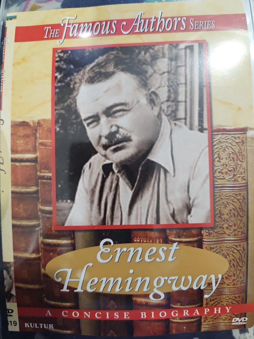 Famous Authors: Ernest Hemingway (DVD, 1996)